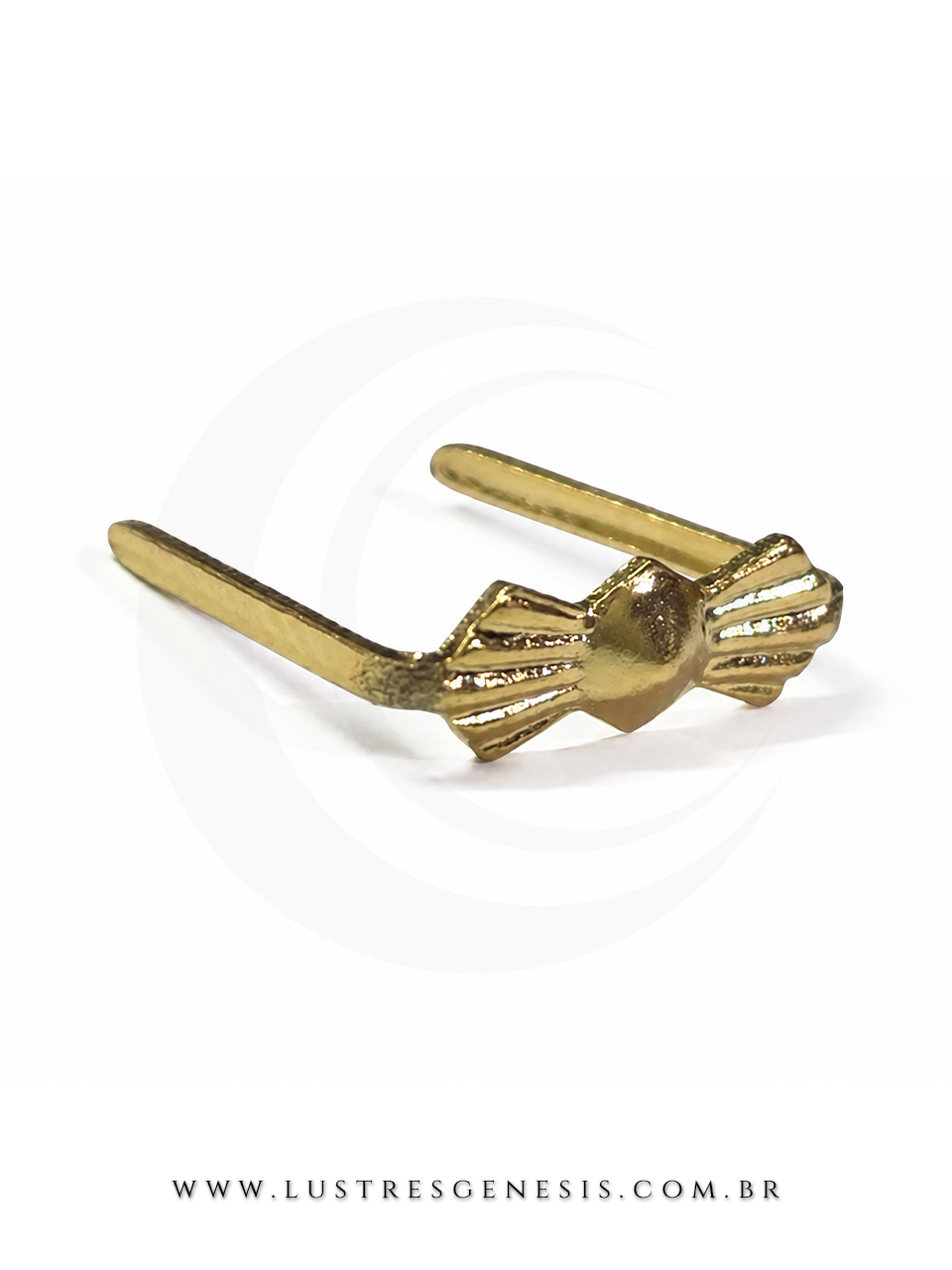 Gravata Borboleta de Latao para Lustre de Cristal Acessorio Montagem, Sala de Jantar, Pe Direito Duplo, Escadas, Salão, Fachada